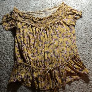 Floral Aeropostale shirt